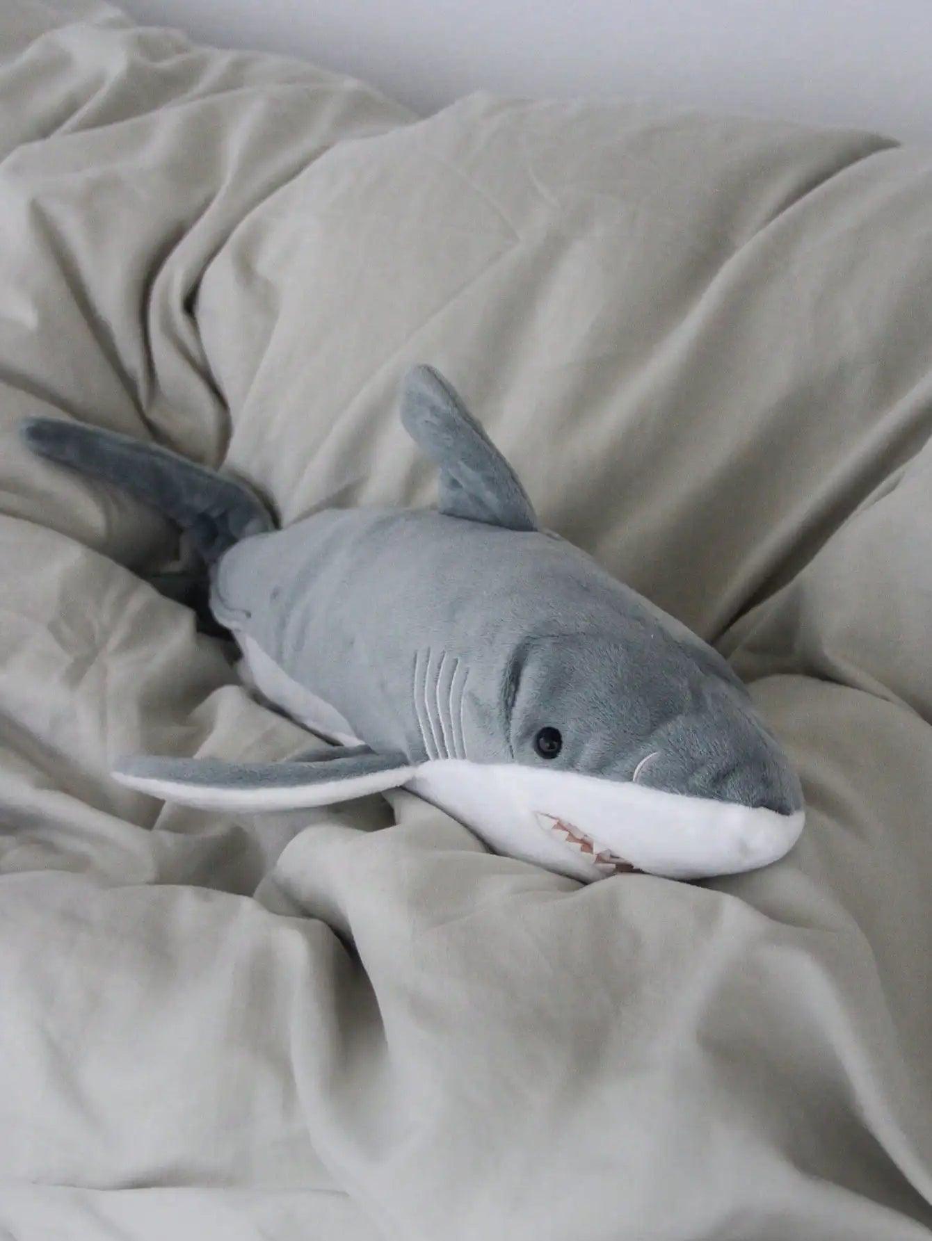  Shark Plush Toy Pillow Realistic Stress Relief Gift 