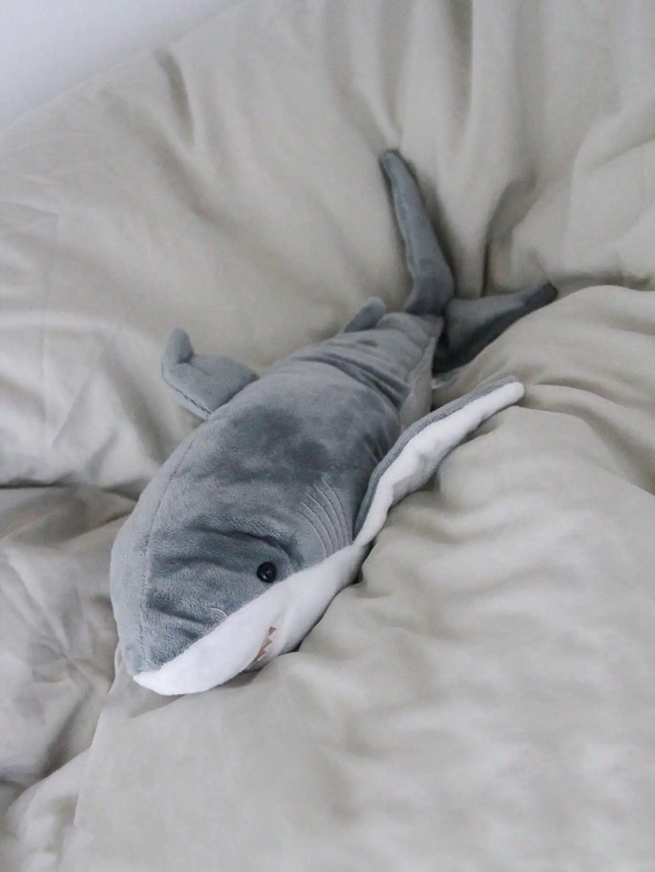  Shark Plush Toy Pillow Realistic Stress Relief Gift 