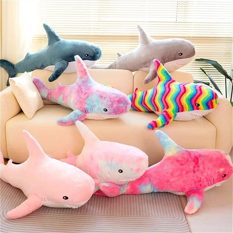  Shark Plush Toy Premium Soft 60cm For Kids Gift -  ToylandEU™