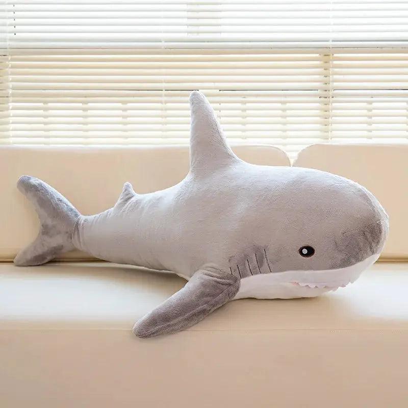  Shark Plush Toy Premium Soft 60cm For Kids Gift -  ToylandEU™