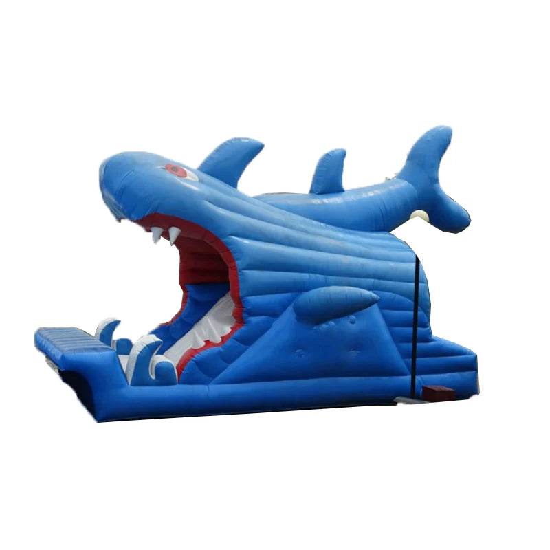 Shark Shape Inflatable Slide for Swimming Pool Blue Hot Sale - ToylandEU