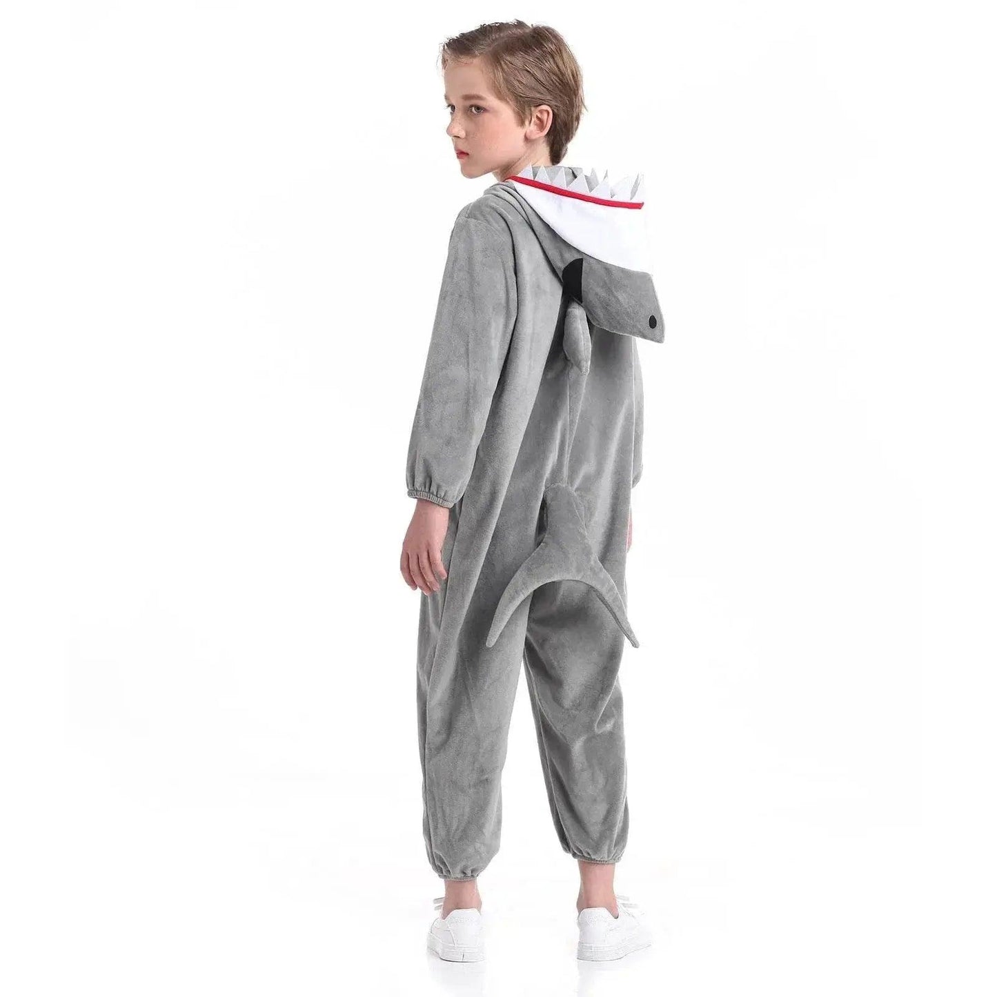  Shark-tastic Kids' Plush Onesie: Cozy Unisex Halloween Costume -  ToylandEU™
