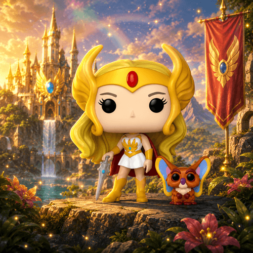 Funko Pop! Animation She-Ra Princess of Power 40th Anniversary | Vinyl Figure | About 3.75 Inches Tall | She-Ra Fans