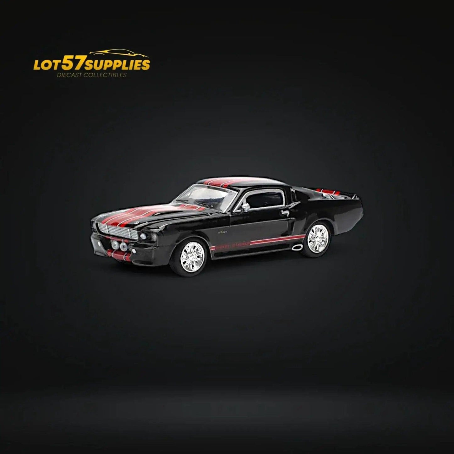  Shelby Mustang GT500 Diecast 1 64 Dark Chrome Pop Race -  ToylandEU™