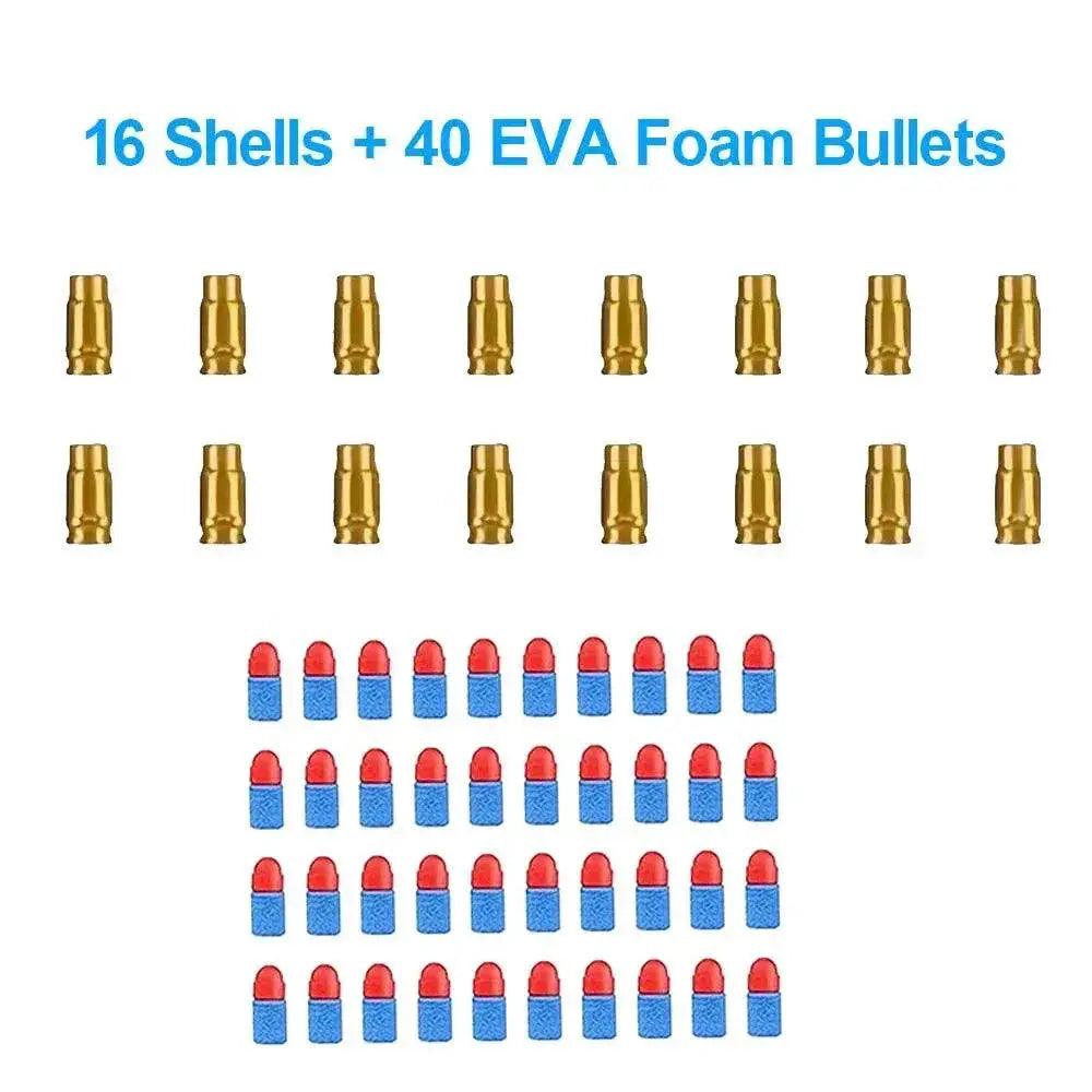  Shell Ejecting Toy Gun Bullets Soft EVA Foam For Kids -  ToylandEU™