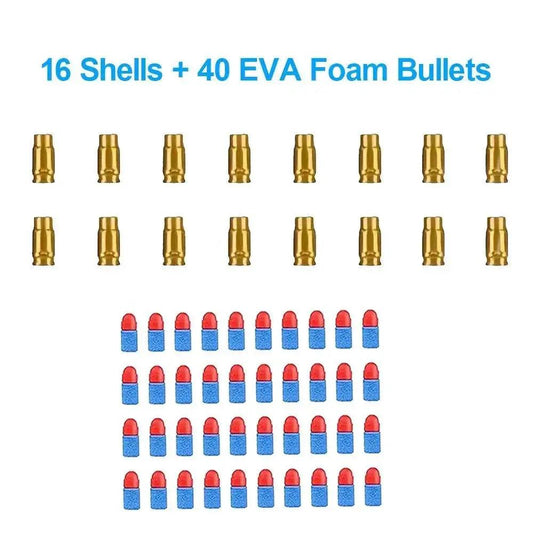  Shell Ejecting Toy Gun Bullets Soft EVA Foam For Kids -  ToylandEU™