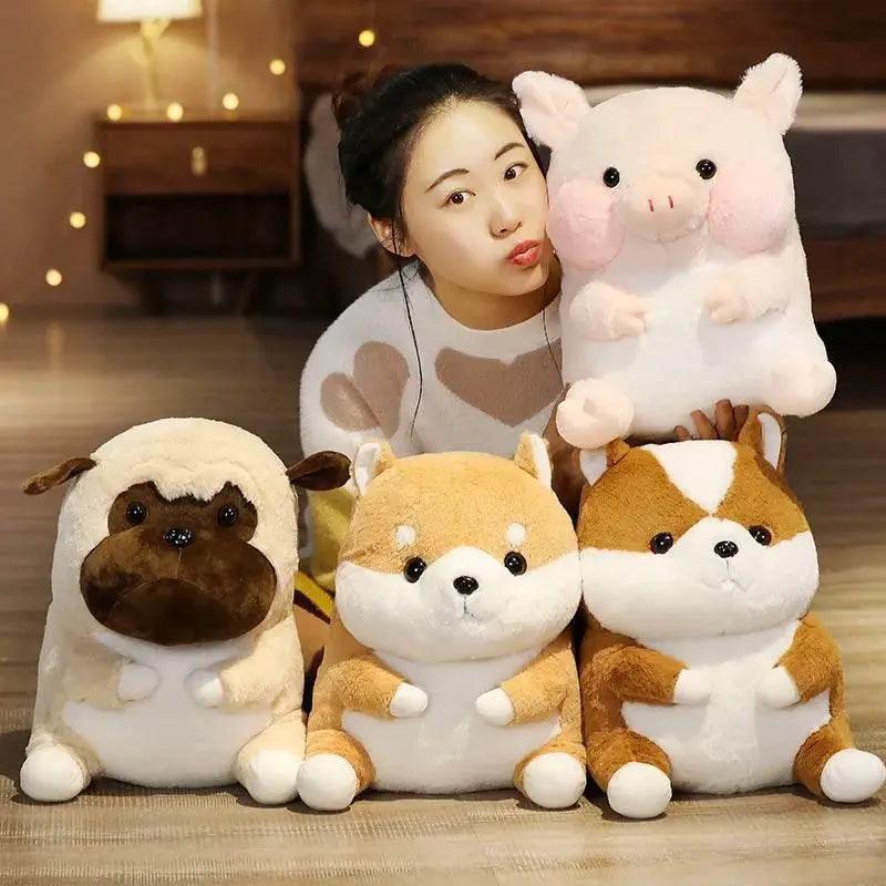  Shiba Inu Plush Backpack - Stuffed Animal School Bag for Kids -  -  ToylandEU™