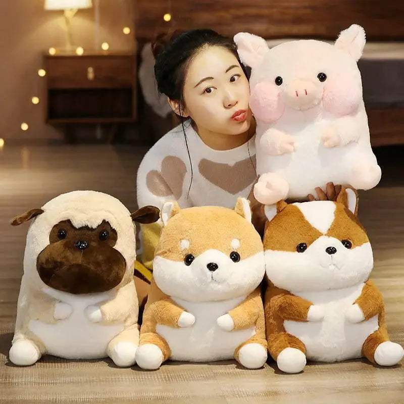  Shiba Inu Plush Backpack - Stuffed Animal School Bag for Kids -  -  ToylandEU™