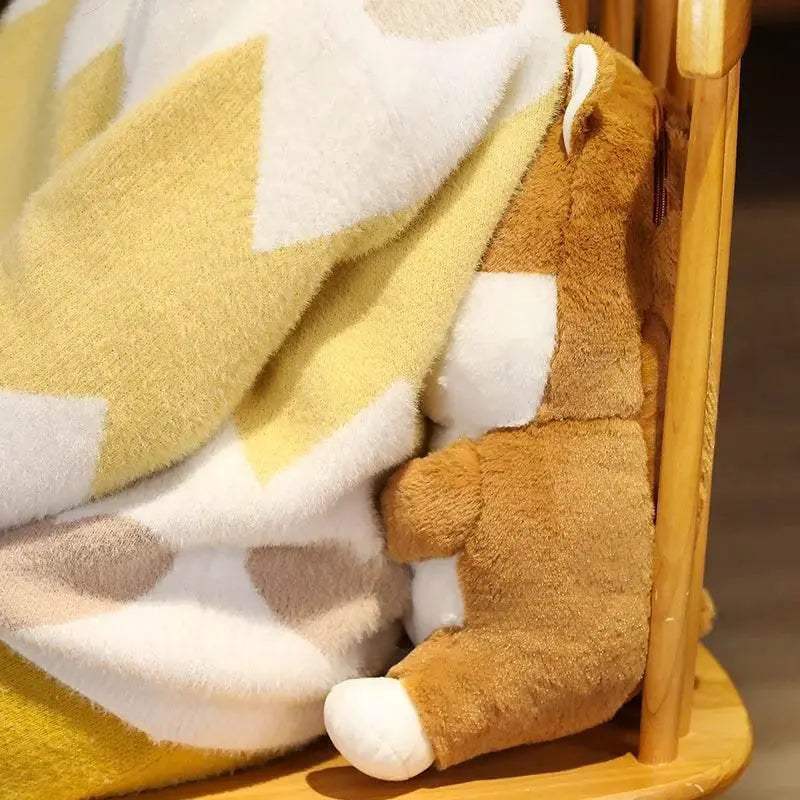  Shiba Inu Plush Backpack - Stuffed Animal School Bag for Kids -  -  ToylandEU™