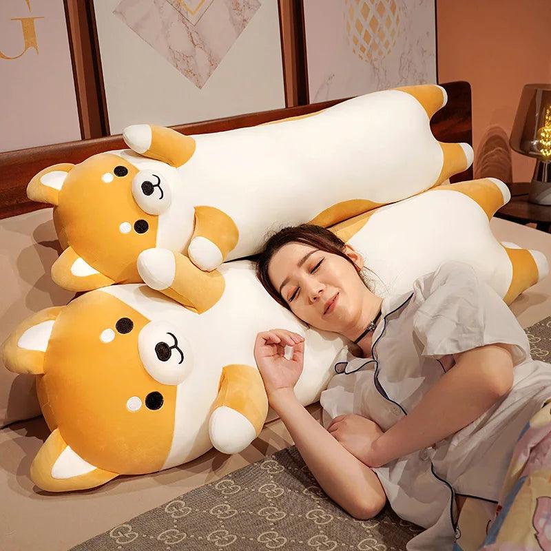  Shiba Inu Plush Pillow | Giant 50-150cm | Toylandeu™ 