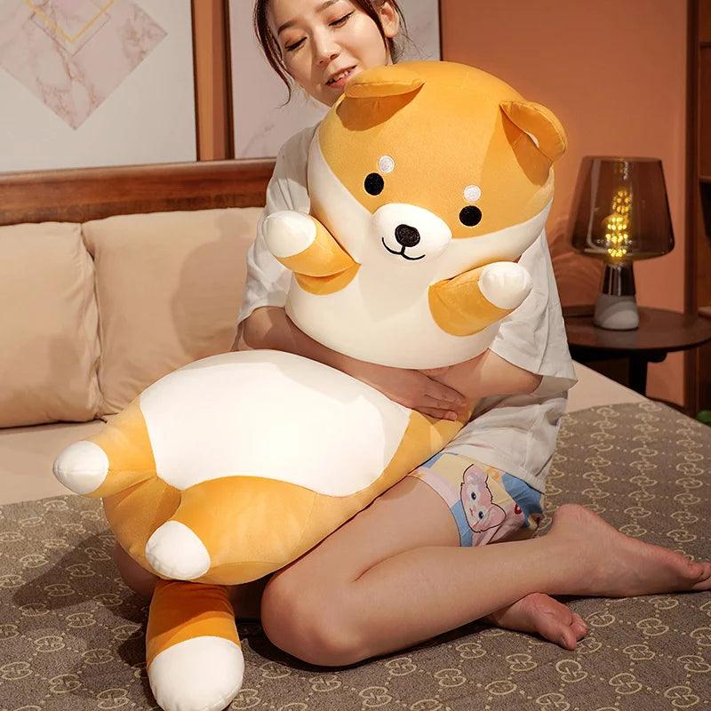 Shiba Inu Plush Pillow | Giant 50-150cm | Toylandeu™ 