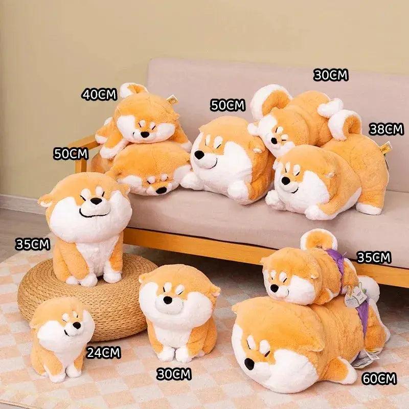  Shiba Inu Plush Throw Pillow Nap Cushion Toy Ultra Soft -  ToylandEU™