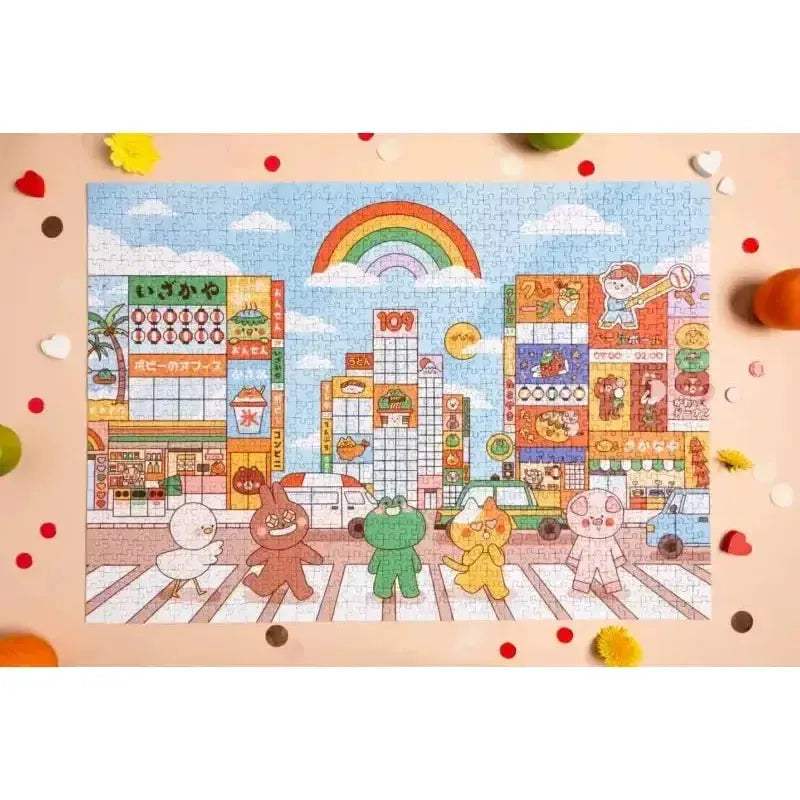 Shibuya District 1000 Piece Premium Jigsaw Puzzle Soft Touch - ToylandEU