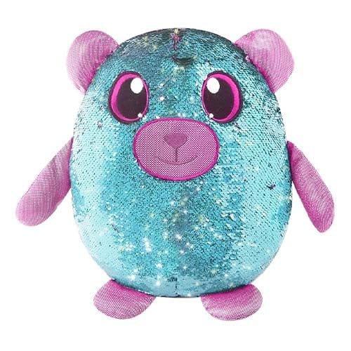 Shimmeez Mermaid Sequins Plush Benji Bear Transforming Glitter - ToylandEU