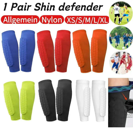  Shin Pads Breathable Honeycomb Pads For Soccer -  ToylandEU™