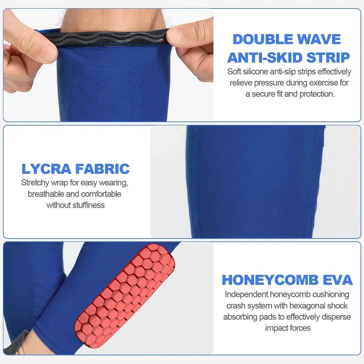  Shin Pads Breathable Honeycomb Pads For Soccer -  ToylandEU™