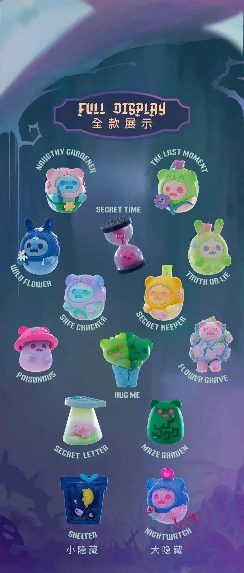  ShinWoo Ghost Bear Secret Manor Series Cute Anime Figures -  ToylandEU™