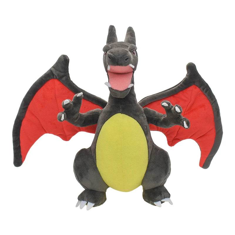 Shiny Charizard Plush Toy 9 Inch Stuffed Doll Gray Gift - ToylandEU