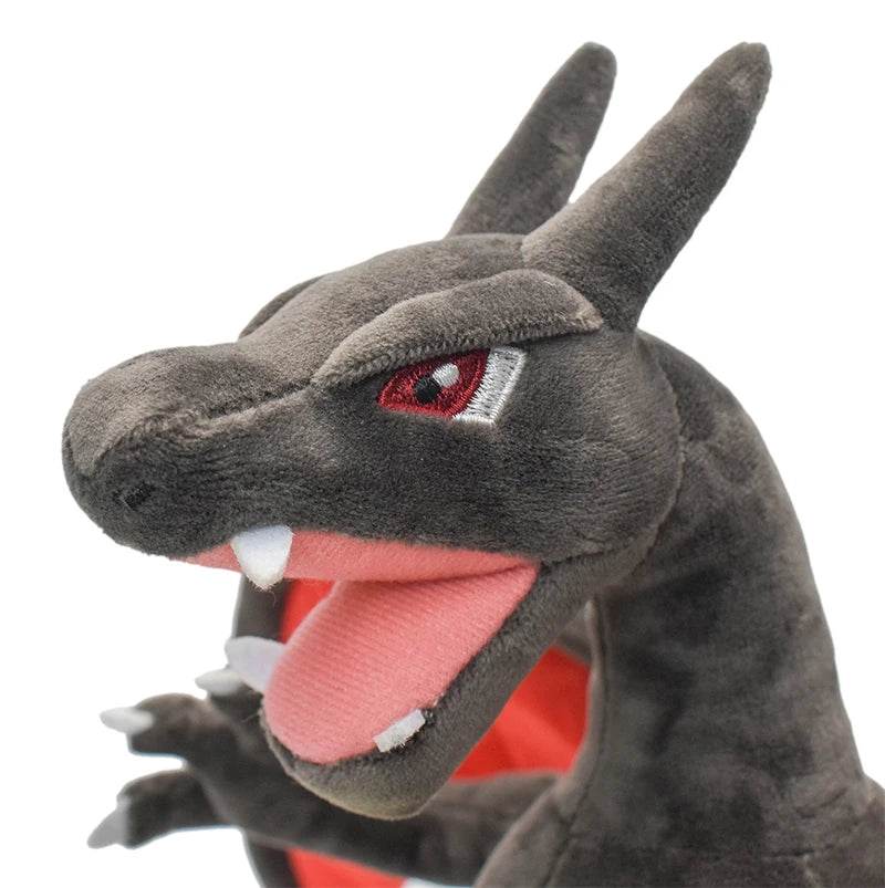 Shiny Charizard Plush Toy 9 Inch Stuffed Doll Gray Gift - ToylandEU