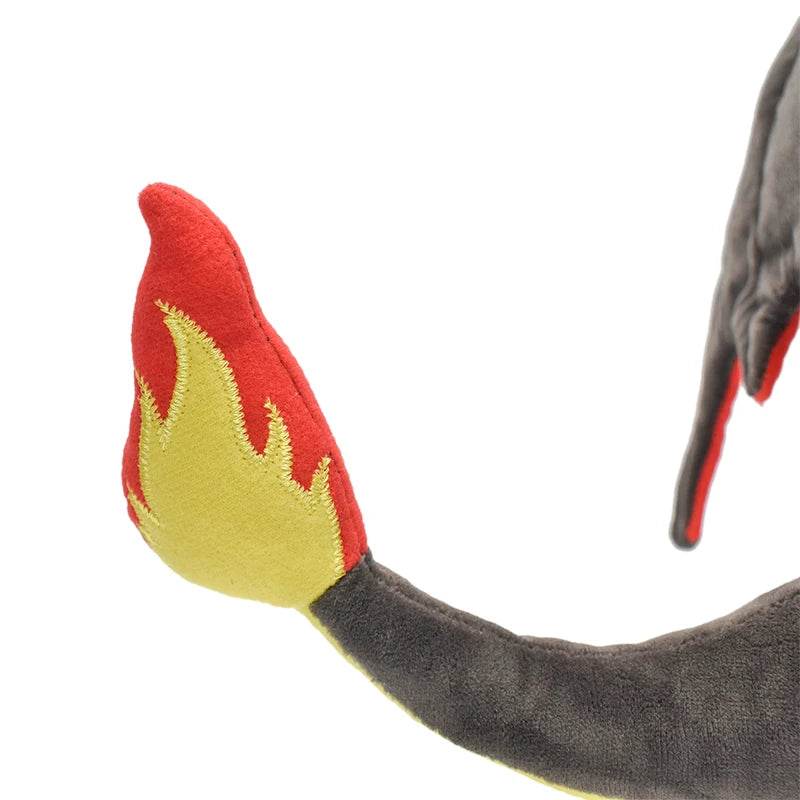Shiny Charizard Plush Toy 9 Inch Stuffed Doll Gray Gift - ToylandEU