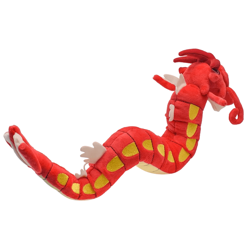 Shiny Gyarados Plush Toys Stuffed Animal Charizard Game 23 Inch Red - ToylandEU