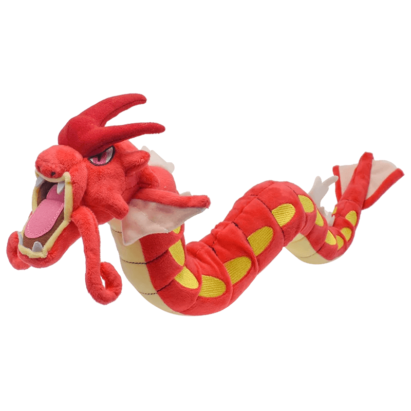 Shiny Gyarados Plush Toys Stuffed Animal Charizard Game 23 Inch Red - ToylandEU
