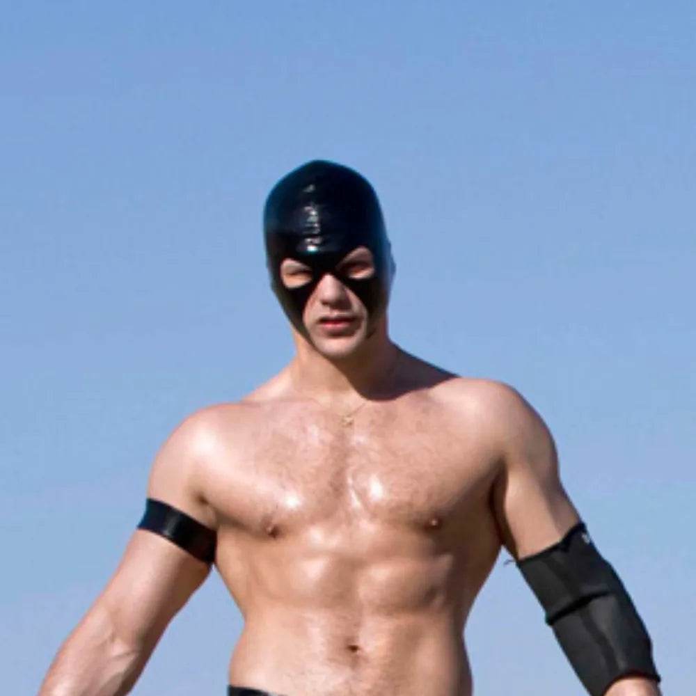 Shiny Metallic Cosplay Mask Open Eyes For Unisex Adults - ToylandEU