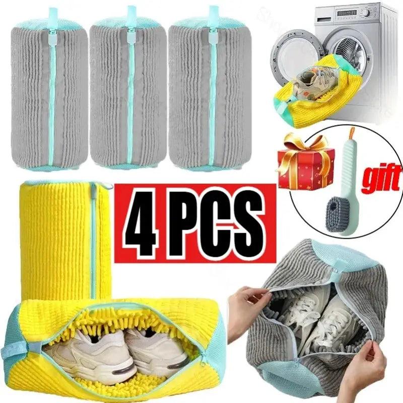  Shoe Washing Bag With Zipper For Gentle Machine Wash -  ToylandEU™