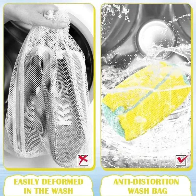  Shoe Washing Bag With Zipper For Gentle Machine Wash -  ToylandEU™