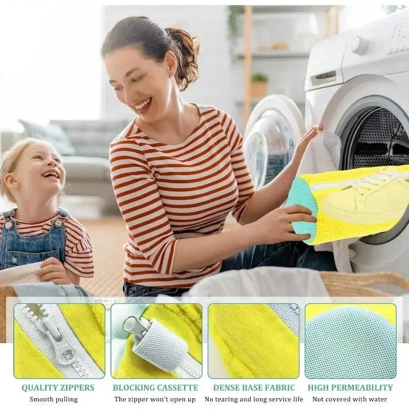  Shoe Washing Bag With Zipper For Gentle Machine Wash -  ToylandEU™