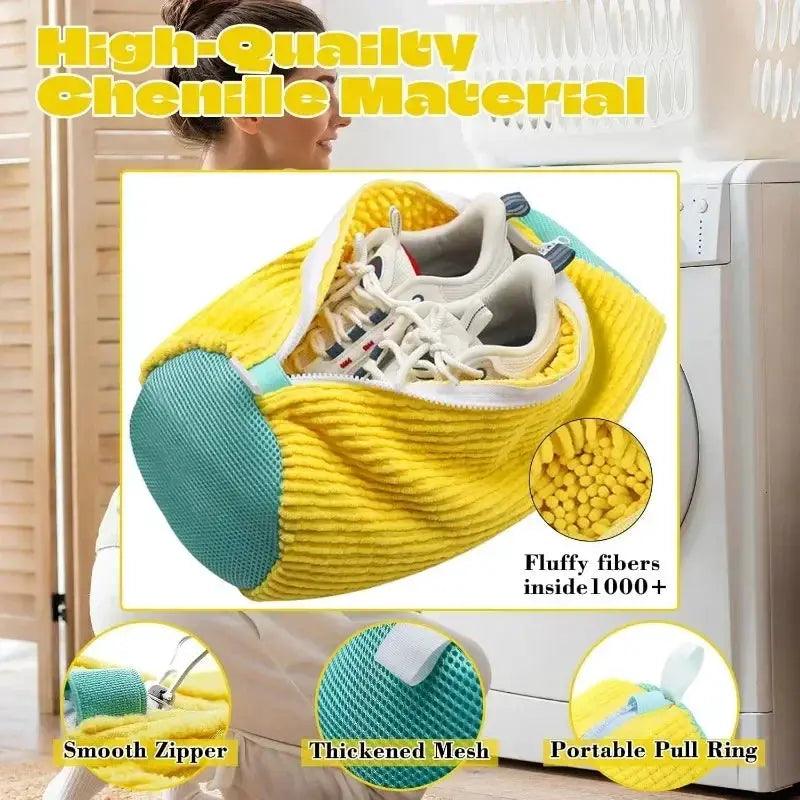  Shoe Washing Bag With Zipper For Gentle Machine Wash -  ToylandEU™