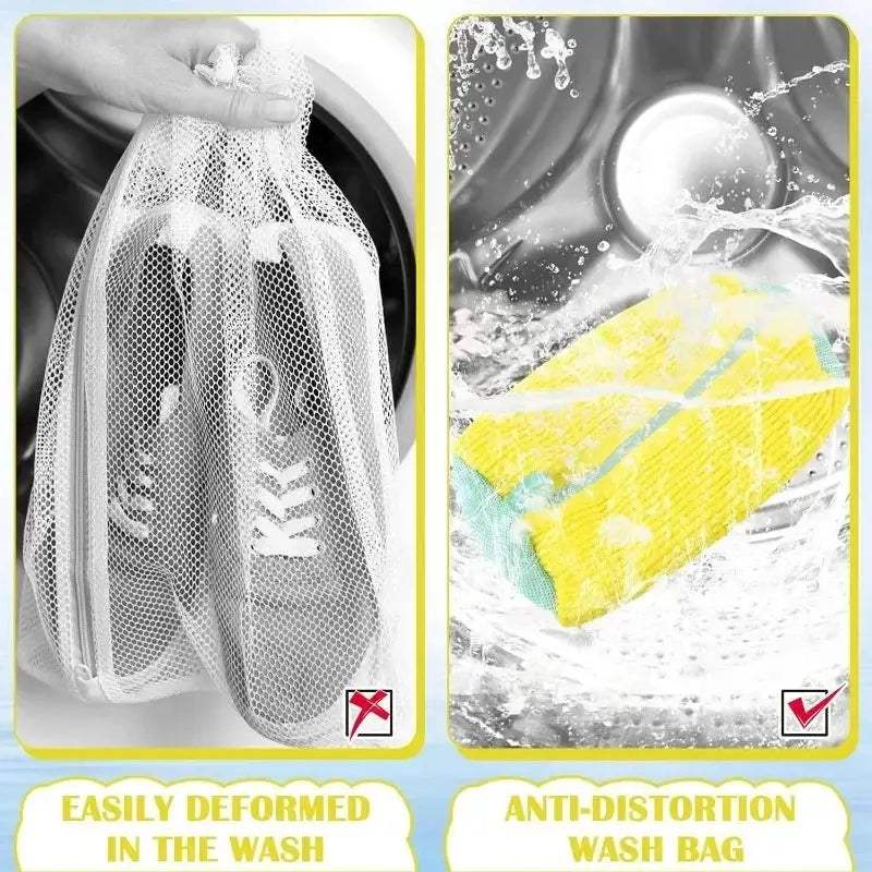  Shoe Washing Bag With Zipper For Gentle Machine Wash -  ToylandEU™