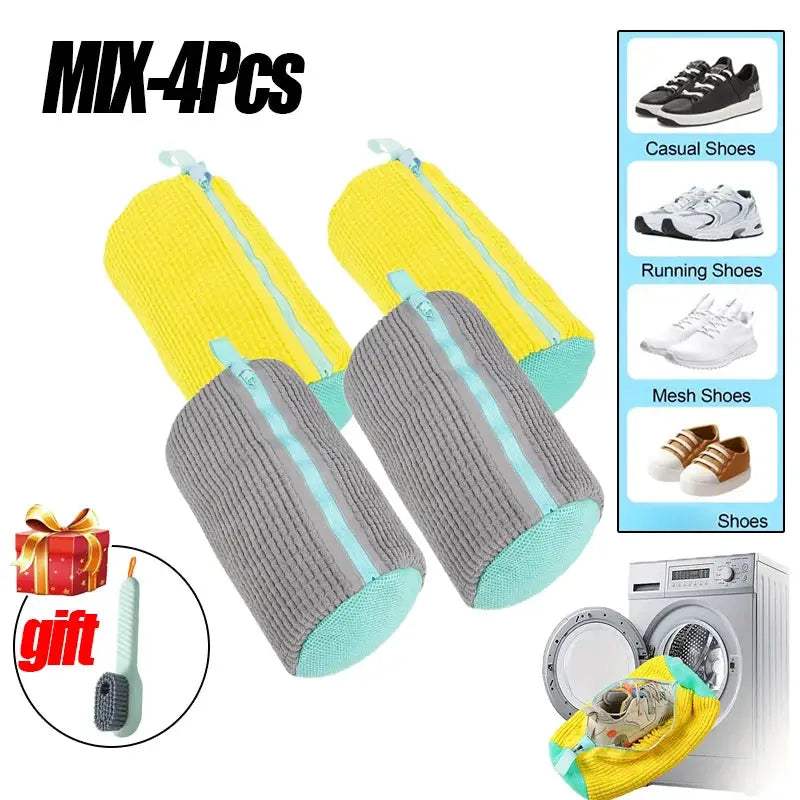  Shoe Washing Bag With Zipper For Gentle Machine Wash -  ToylandEU™