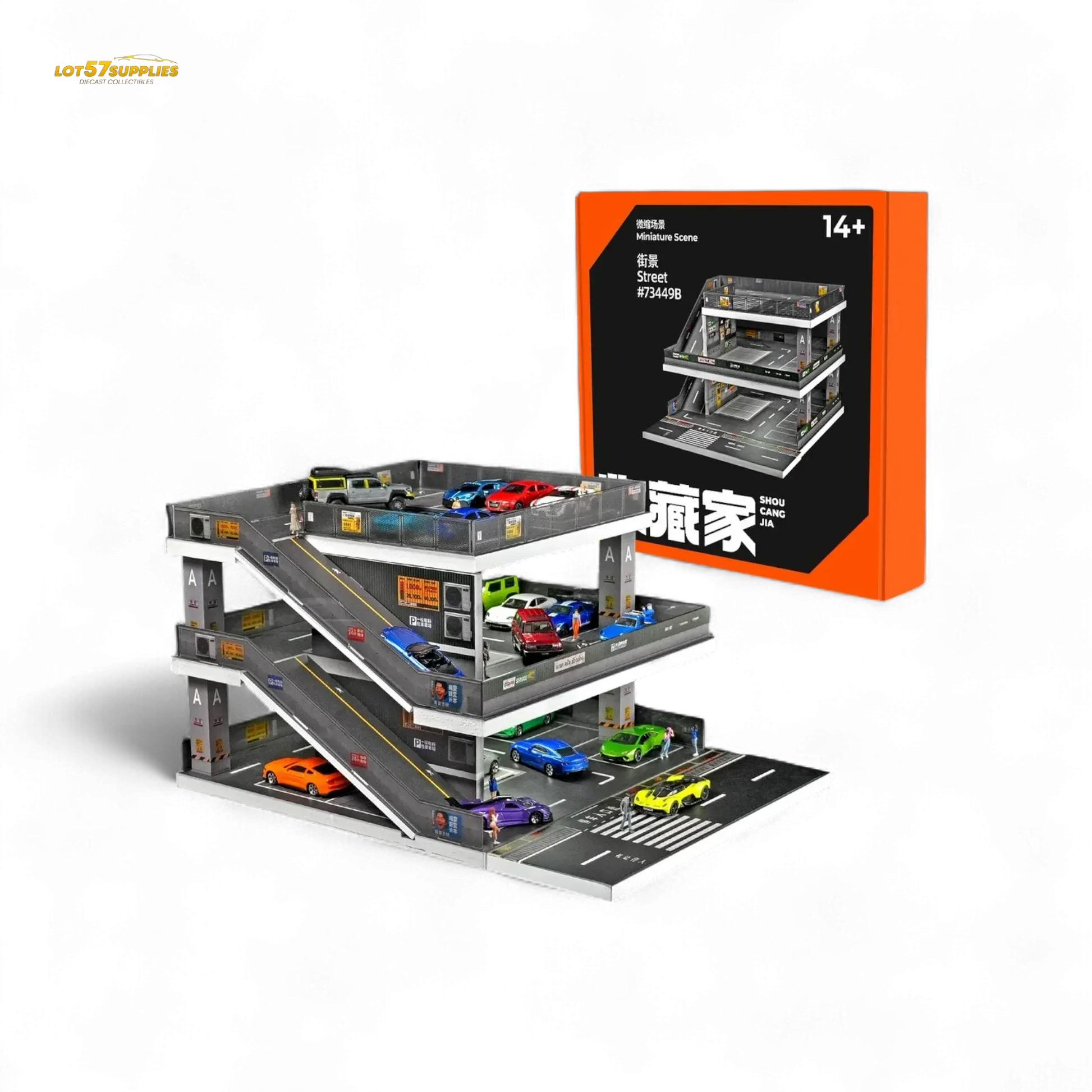 Shou Cang Jia Japanese Ramp Parking Lot 1:64 - ToylandEU