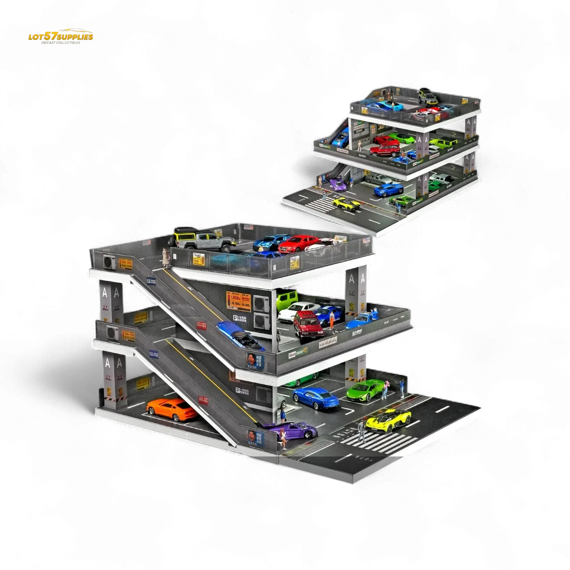 Shou Cang Jia Japanese Ramp Parking Lot 1:64 - ToylandEU