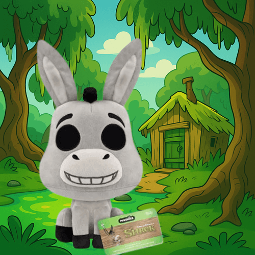 Shrek DreamWorks 30th Anniversary Donkey Funko Pop! Plush | 7 Inch Size | 30th Anniversary | Shrek Fans