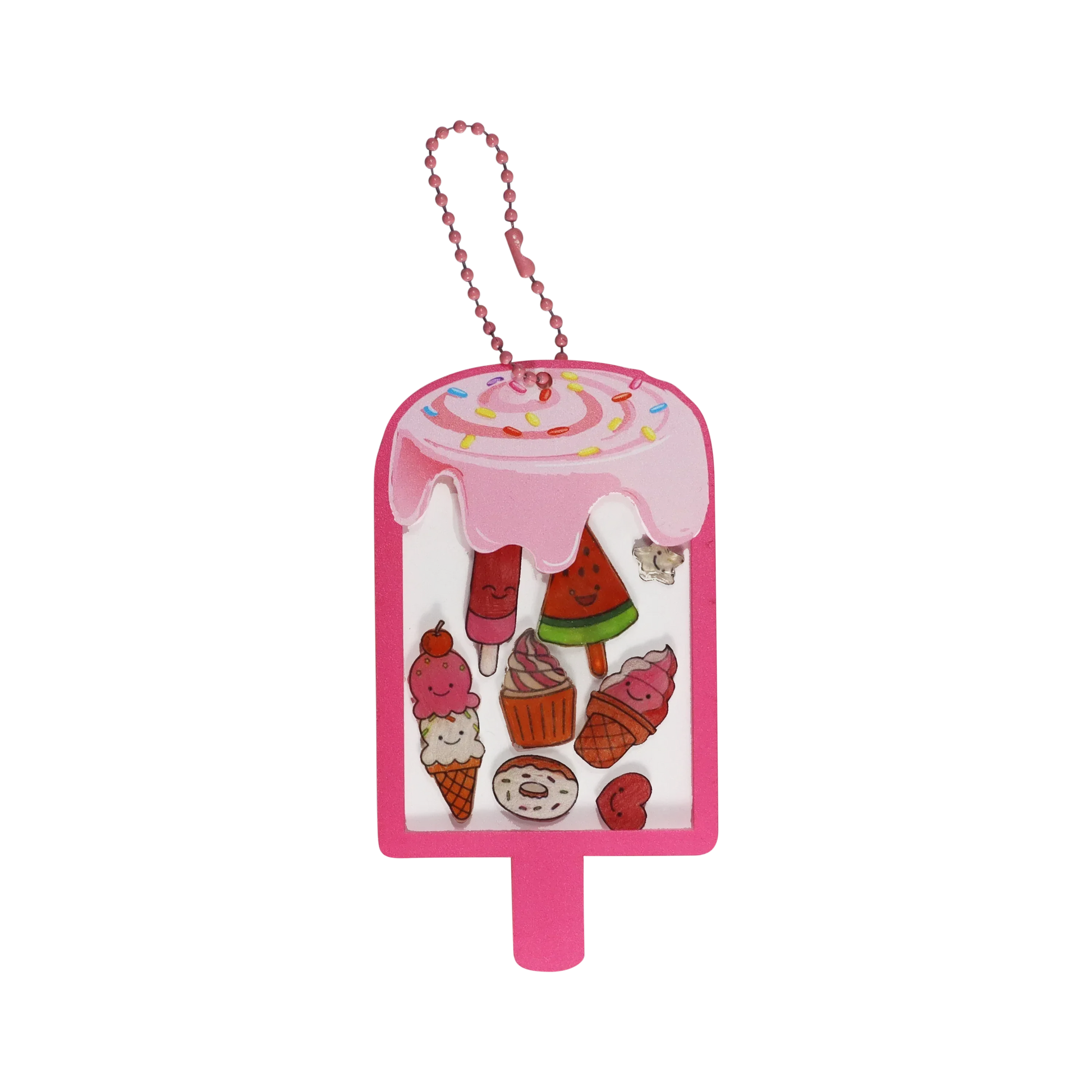 Shrinky Shaker Keychain Craft Kit for Kids Oven Bake Fun - ToylandEU