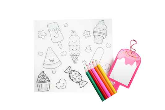  Shrinky Shaker Keychain Craft Kit Kids Oven Bake Fun -  ToylandEU™