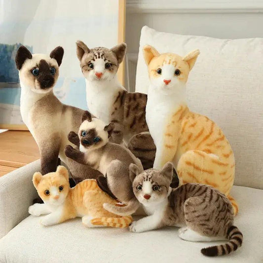  Siamese Cat Plush Toy CE Certified Safe for Kids -  ToylandEU™