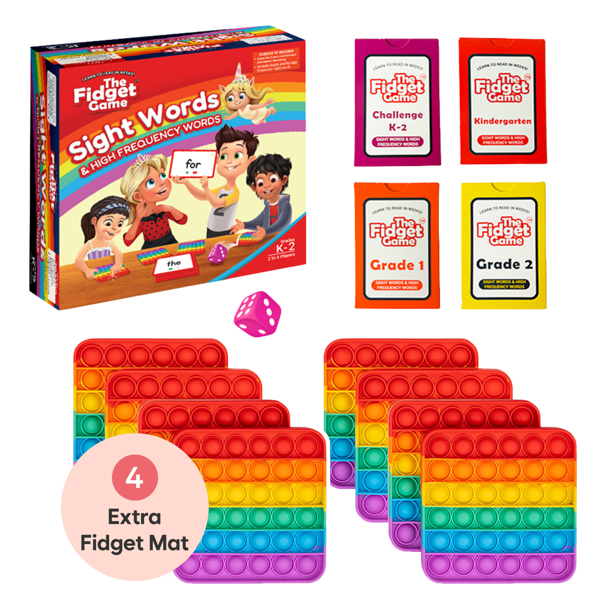 Sight Word Game | Ages 5-8 Reading Fluency | Toylandeu™