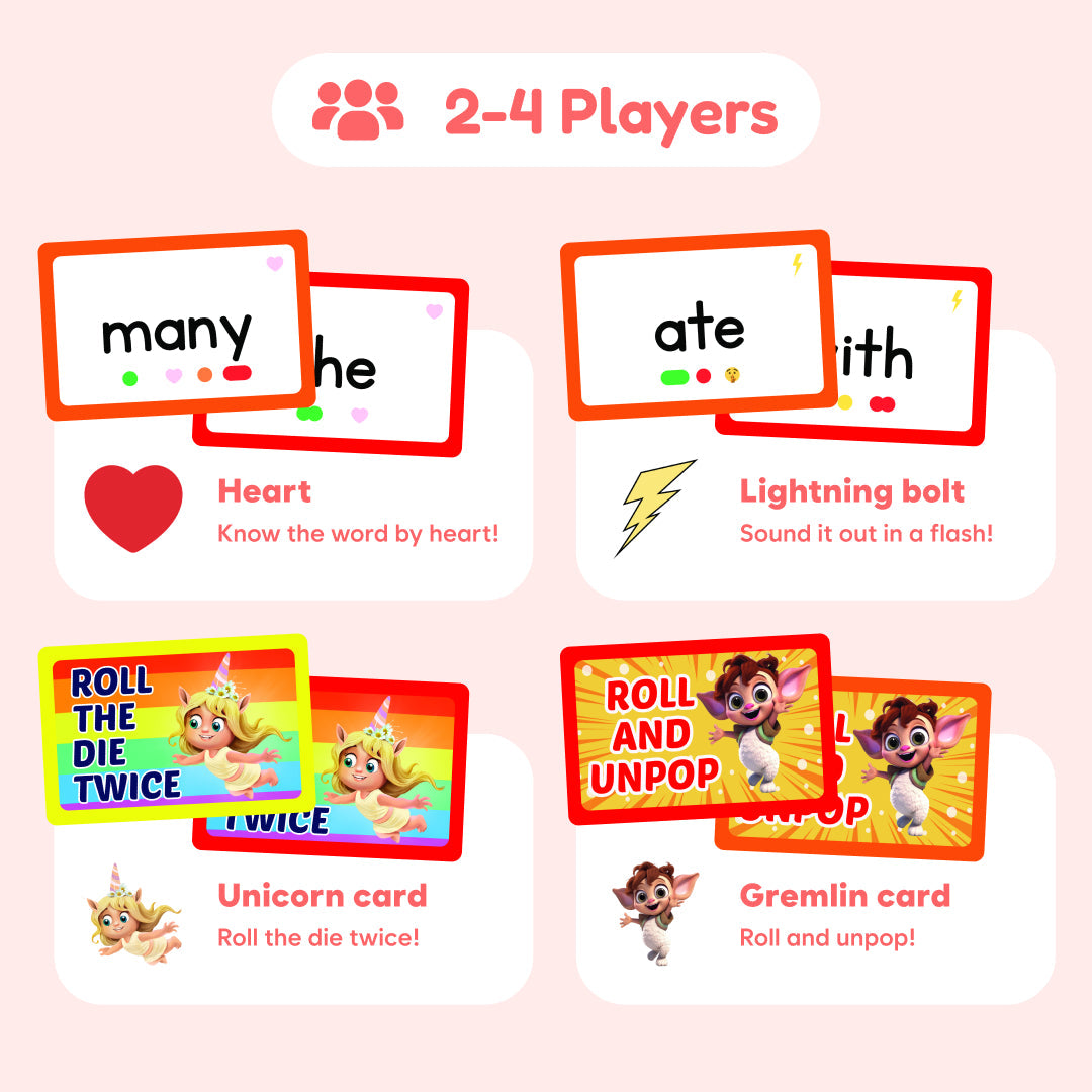 Sight Word Game | Ages 5-8 Reading Fluency | Toylandeu™