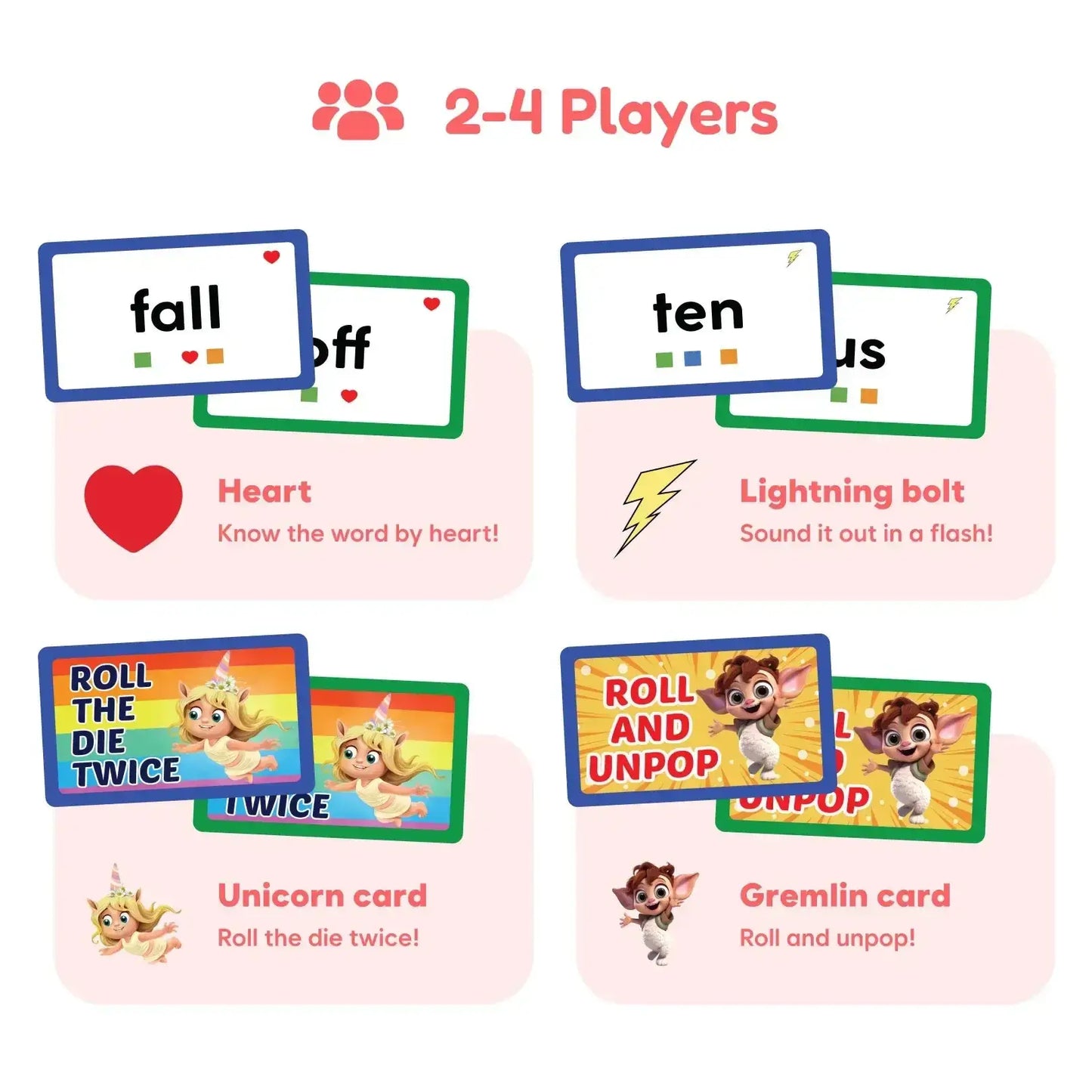  Sight Words Edition Fidget Game For Reading Fluency Pro -  ToylandEU™