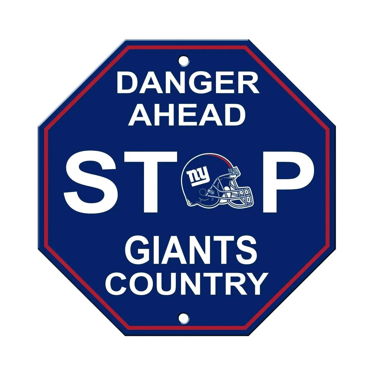  New York Giants 12x12 Plastic Stop Style Sign for Man Cave -  ToylandEU™
