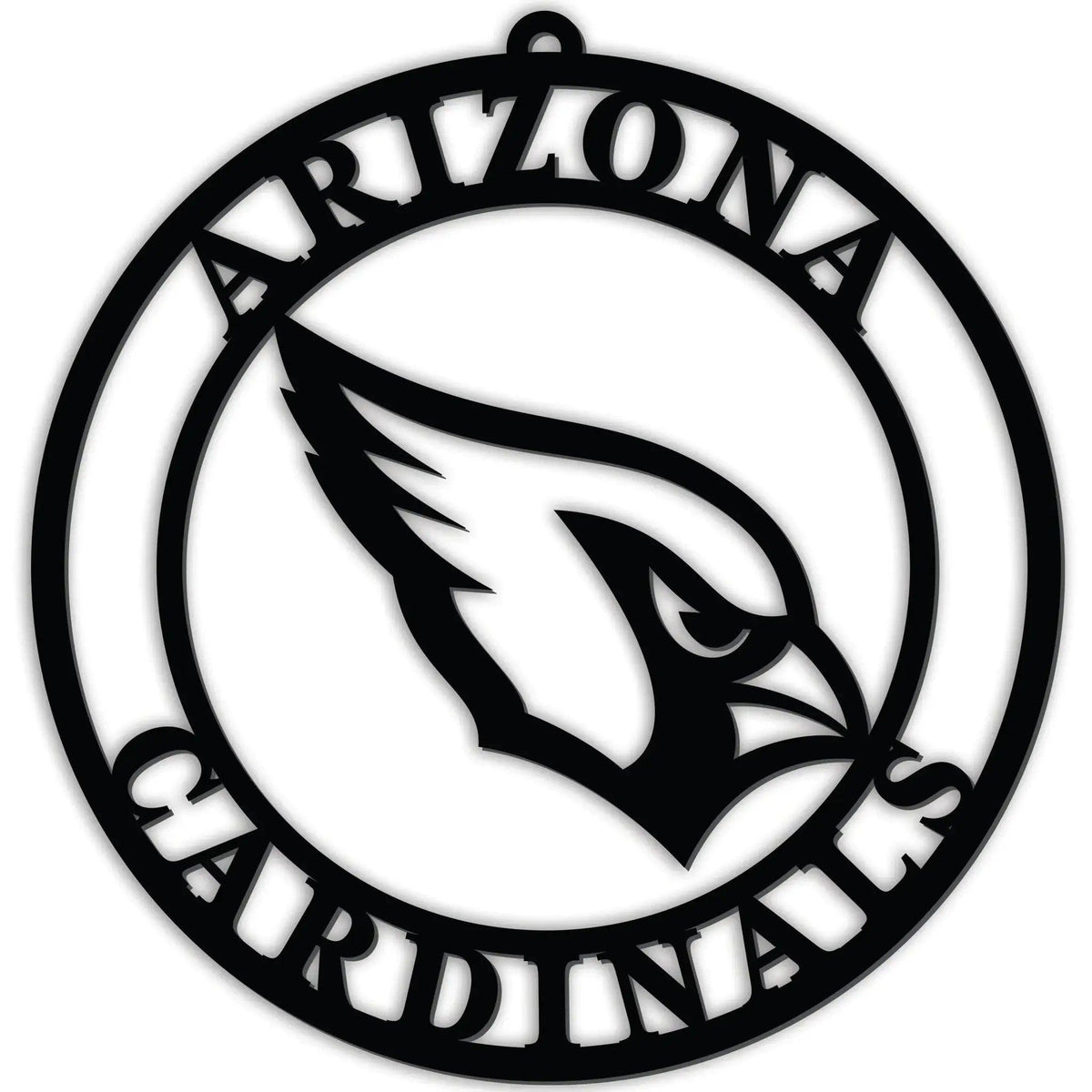  Arizona Cardinals 16 Inch Black PVC Door Hanger Sign -  ToylandEU™
