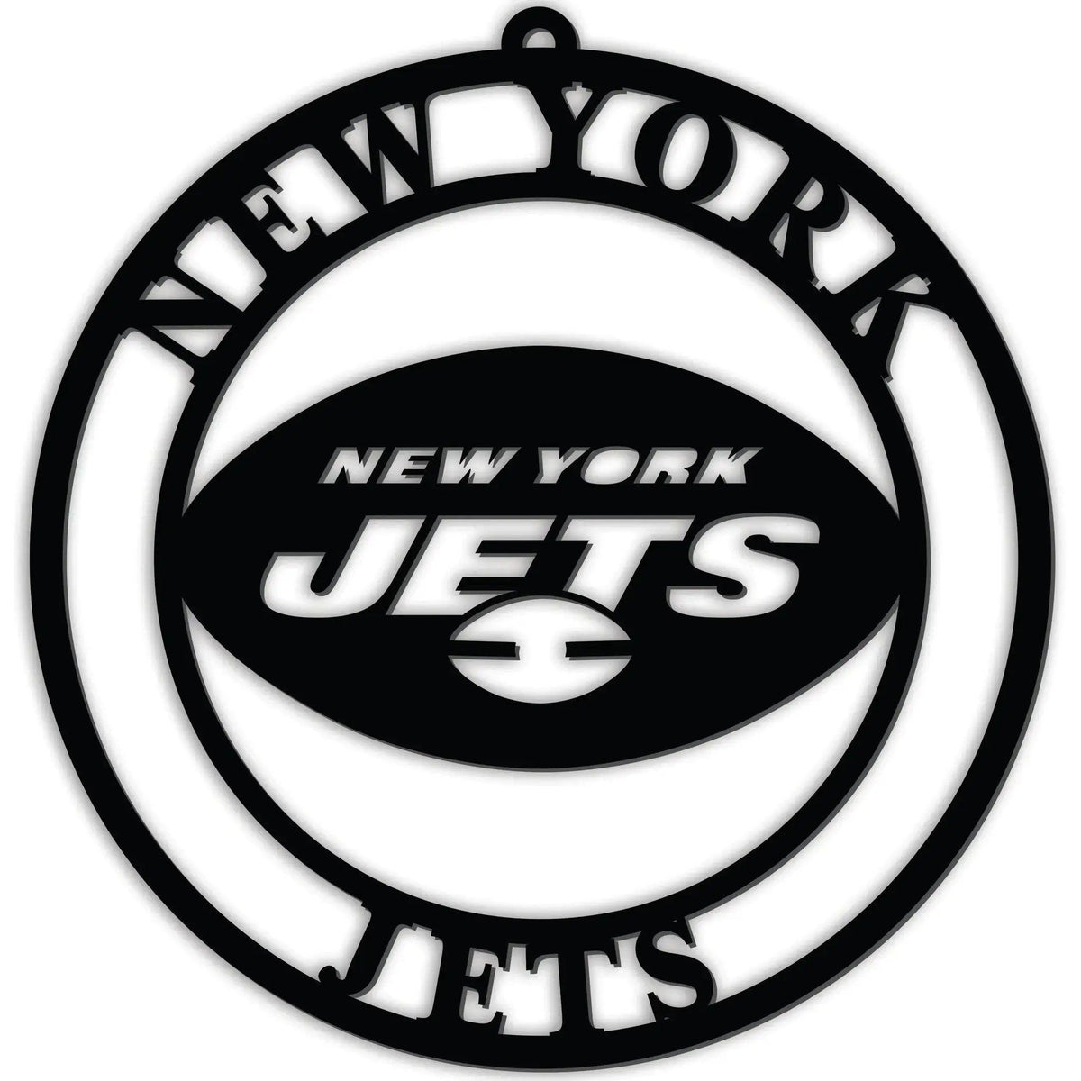  New York Jets Door Sign Hanger 16 Inch Black PVC Finish -  ToylandEU™