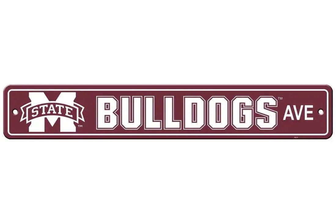  Mississippi State Bulldogs Street Sign 4X24 Plastic Decor -  ToylandEU™