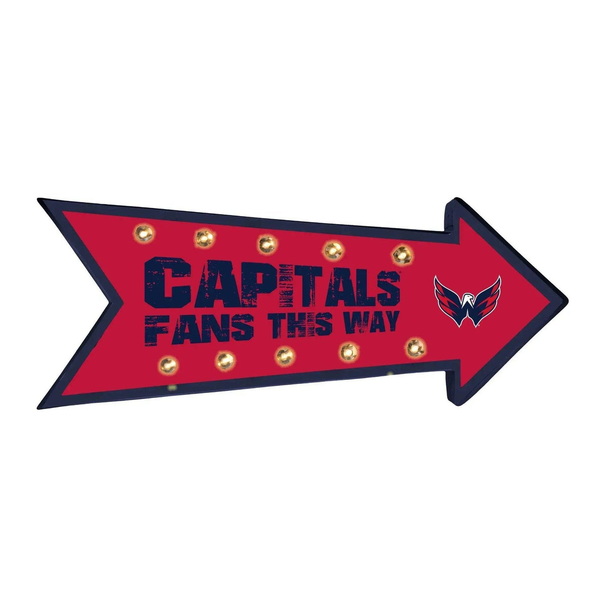  Washington Capitals Arrow Running Light Marquee Sign -  ToylandEU™
