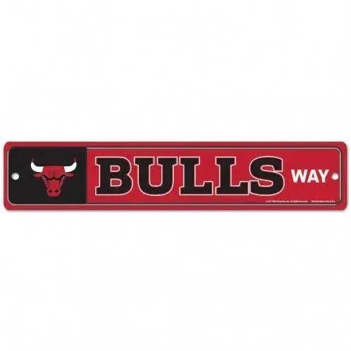  Chicago Bulls Plastic Street Style Sign Officially Licensed -  ToylandEU™