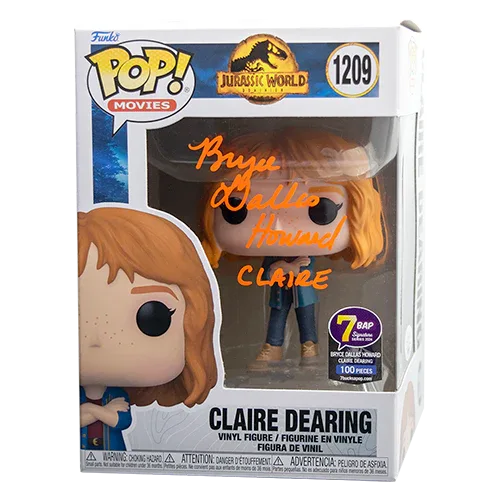 Signature Series Bryce Dallas Howard Signed Pop - Claire Dearing (Jurassic World) - ToylandEU