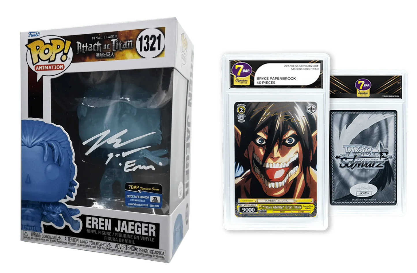 Signature Series Bryce Papenbrook - Eren Jaeger (Attack on Titan) - ToylandEU